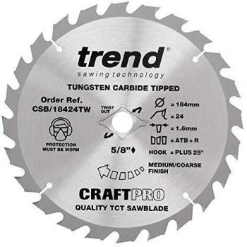 Trend TCT Craft Pro Saw Blade 24 Teeth