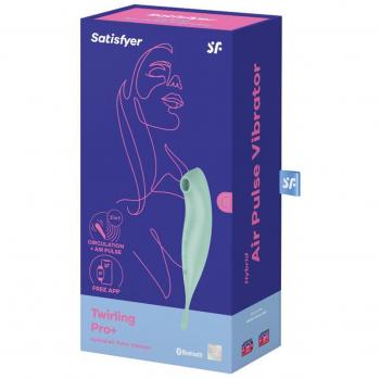 Satisfyer Twirling Pro+ Vibrator with Air Pulse Technology