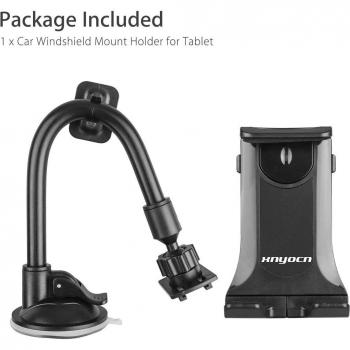 Saugnapf‑Clip zur mobilen Bildschirmhalterung – 360‑Grad-Wendung für Laptop & Tablet