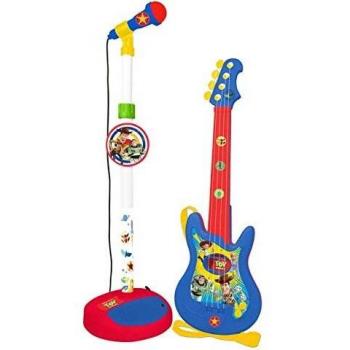 Guitare Toy Story avec amplificateur et micro