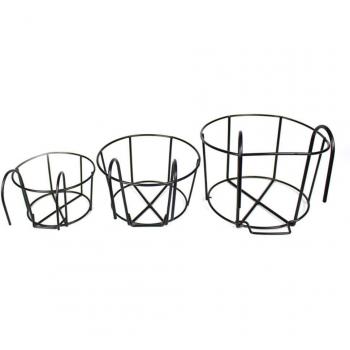 DIY Floral Iron Planter Rack