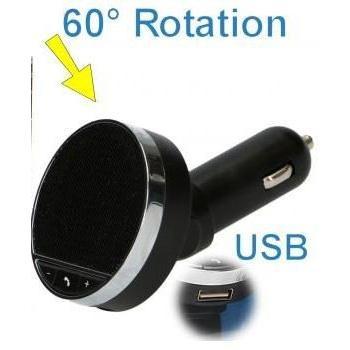 Kit chargeur USB + haut-parleur Bluetooth All Ride – Noir