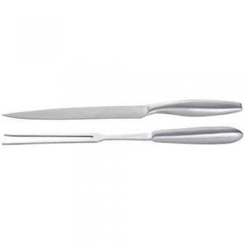 Edelstahl Tranchier-Set 2-teilig für Grill und BBQ