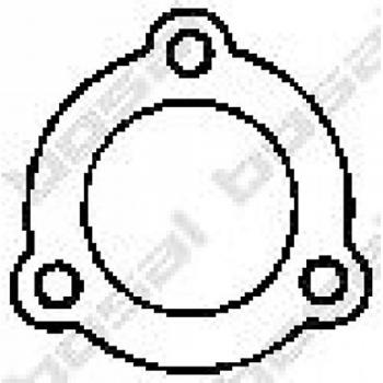 Exhaust Pipe Gasket for Audi 100/5000 A6/S6 VW Golf II/Mk III Passat Corrado 2.0L