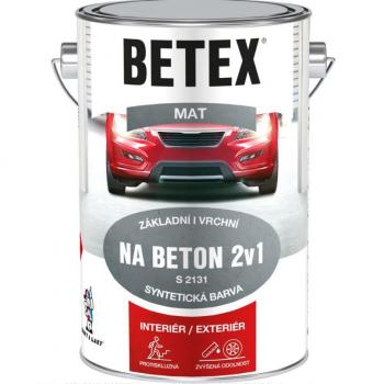 Základní a vrchní barva na beton Betex 2v1 0840 červenohnědá 5 kg