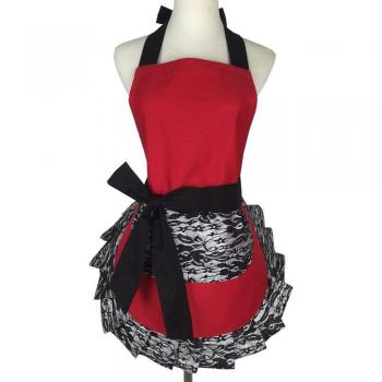Bandage Style Cooking Apron for Girls