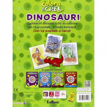 Dinosauri. Colora e crea. Con gadget