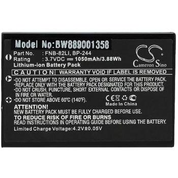 Batterie de remplacement IWATSU DC-PS8 (1050mAh, 3,7V)