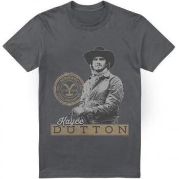 Pull à manches courtes Yellowstone Kayce Dutton S Charbon de Bois