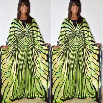Vestido de Fiesta Pakistaní Talla Libre
