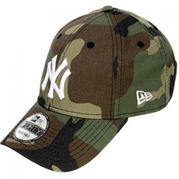 New Era League Essential 940 New York Yankees Woodland Camo/Optic White Cap 9 Forty Herren, Einheitsgröße