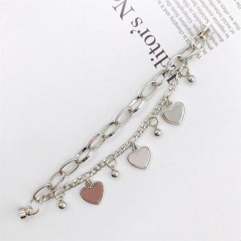 Punk Bear Love Heart Chain for Jewelry Making
