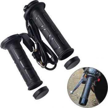 12V Adjustable Heated Handle Grips for Motorcycles
