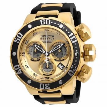 Orologio sportivo da uomo Invicta Reserve con cassa in acciaio e movimento al quarzo svizzero