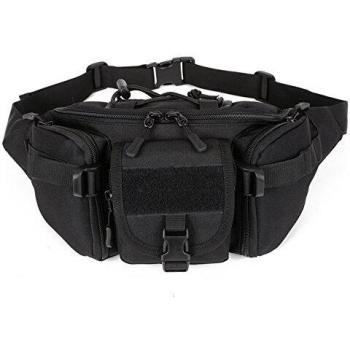 YFNT Tour de Taille Tactique Lot Portable Fanny Lot Extérieur Militaire Armée Sac Banane Sac Banane pour Cyclisme Camping Randonnée Chasse Pêche, Vert