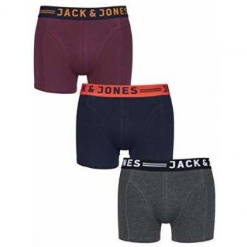 JACK & JONES JUNIOR Pacco da 3 boxer per ragazzi 10-16 anni