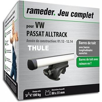 Rameder Pack Barres de Toit ProBar Compatible avec Seat León 5F (115507-11084-237-FR)