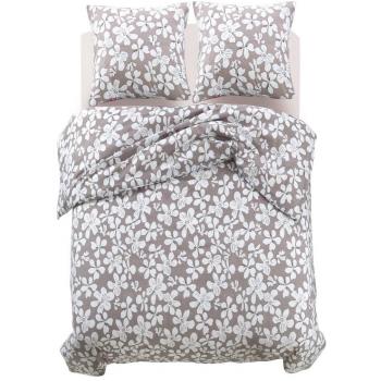 Set copripiumino a stampa florale 200x200, 60x70 cm