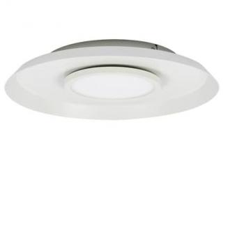 Lucande Merilla luminaire plafond blanc
