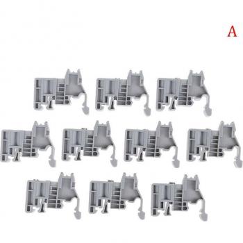 10PCS End Stop Bracket for Din Rail UK Blocks