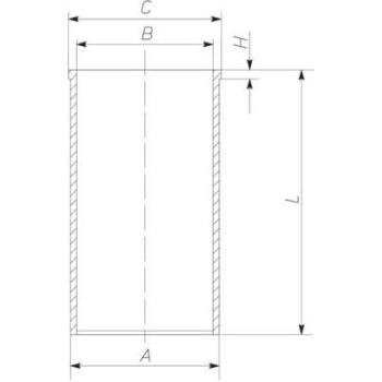 MAHLE 043 WT 40 00 Cylindre