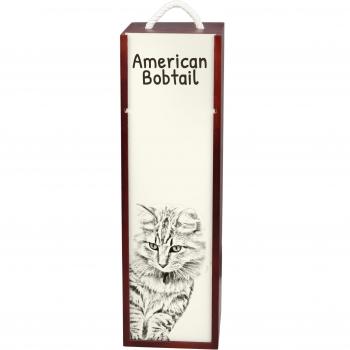 Brown Cat Wine Gift Set