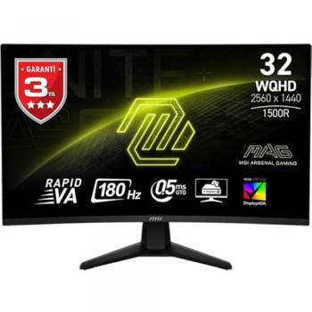 MSI MAG 32CQ6F Monitor PC 80 cm (31.5) 2560 x 1440 Pixel Wide Quad HD Nero [MAG 32CQ6F]