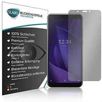 Slabo 360° Privacy‑Film Schwarz für Sharp Aquos V – 4‑Way Display‑Protection