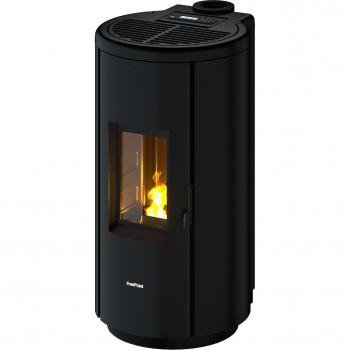 Estufa de Pellets Freepoint 7 kW Chrome con Tecnología Wi-Fi