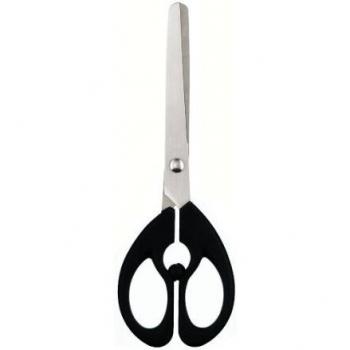 [Ref:230042-4] JPC Lot de 4 Ciseaux Electron Lame inox traitée Bout rond 17cm
