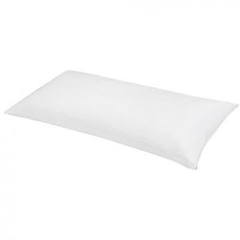 Funda de almohada 135x40cm algodón listado extrasuave y antiencoje