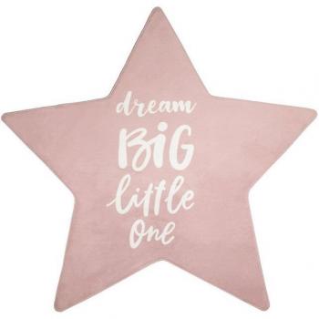Cameretta Stellata: Tappeto 150 cm per Bambini – Rosa & Bianco – Paco Home