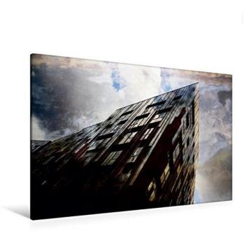 Calvendo 120 x 80 cm – Hochwertige Textil‑Leinwand, Querformat Hamburg