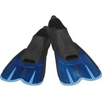 Aletas de snorkel cressi sub agua short azul