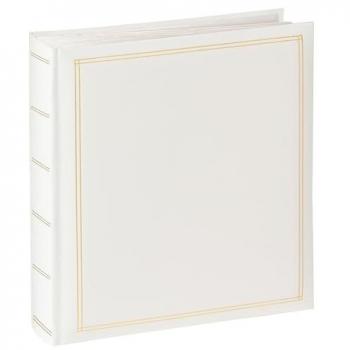 Álbum de Memórias Walther Monza 33x34 cm Branco 100 Páginas Autoadesivas