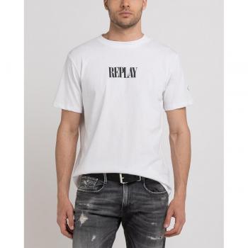 Replay T-Shirt M6657 – Reversible Design, Polyester‑Baumwollmischung