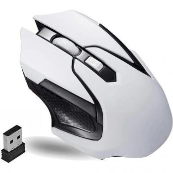 Silent Flashing Wireless Gaming Mouse 1600dpi for PC