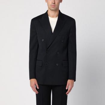 Golden Goose Uomo Blazer Nero Bottoni 50
