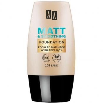 AA Make Up 105 Fondotinta Levigante Opacizzante 30 ml Sand