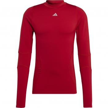 Adidas Techfit Cold.Rdy Langarmshirt Herren, Team Power Red, Größe M