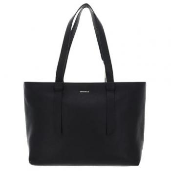 Coccinelle Borsa Malory in pelle a grana Nero Taglia OS
