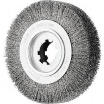 PFERD RBU Entgratbürste ungezopft Ø 250 mm mit Edelstahl-Draht-Ø 0,50 mm