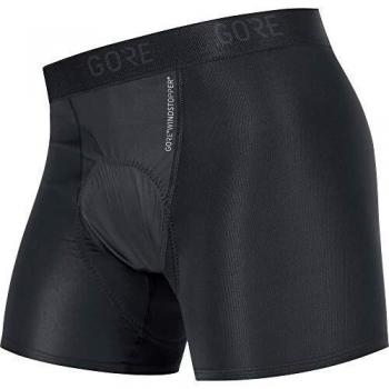 GORE WEAR Femme C3 Boxer Courtes pour le Vélo avec Protection Anti-Vent, Taille 34, Noir