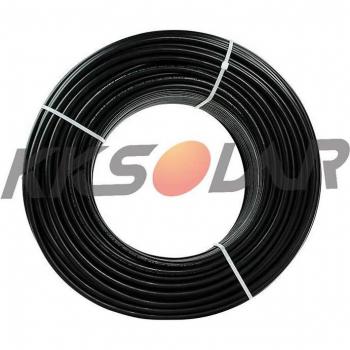 10 m Photovoltaik‑Solar­Kabel 2,5 mm² – 12AWG/14AWG, schwarz, verzinntes Kupfer, doppelt ummantelt