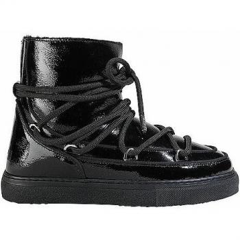 Inuikii Bottes de Neige Cuir Nappé Noir 41