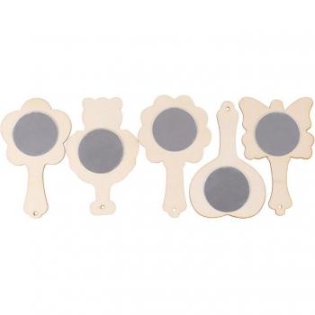 Set de Moldes de Madera Blanca DIY