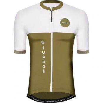 Tee Ciclista Blueball 1105 en Kaki/Blanco