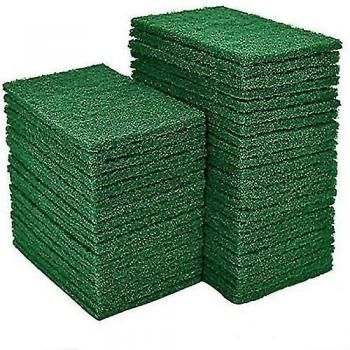Set de tampons à récurer 40 pcs verts
