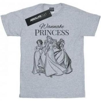 Baumwoll T-Shirt für Prinzessinnen-Fans