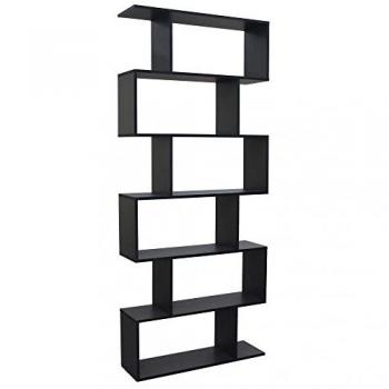 Estante Modular Elegance en Negro con 6 Niveles